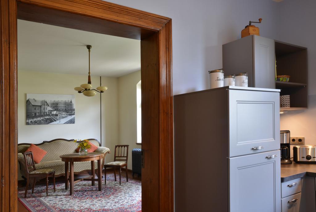 Alte Bahnstation Leipzig Apartment ห้อง รูปภาพ